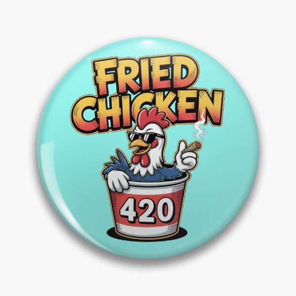 Item preview, Fried Chicken 420 designed and sold by JaroCreates.