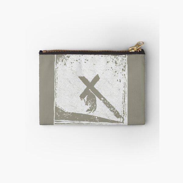 Item preview, Good Friday Easter Abstract Art - Jesus Carrying Cross on Mount Calvary | John 19:17 | White designed and sold by ZechJohnRB.