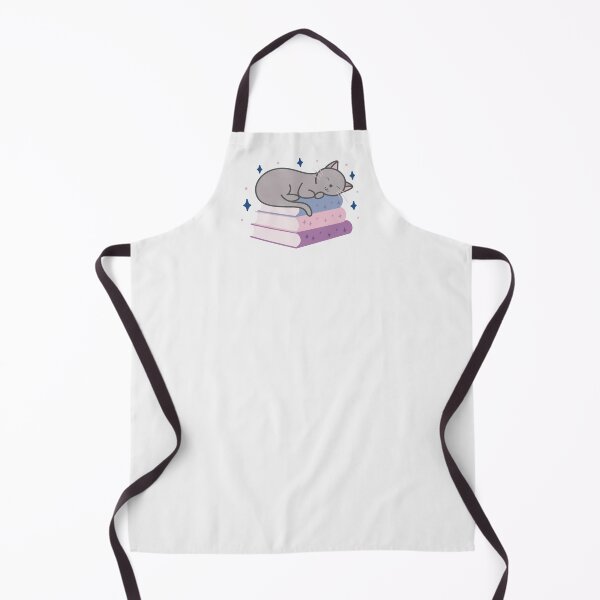 Item preview, Cute Grey Cat on a Stack of Books designed and sold by winterpumpkin.