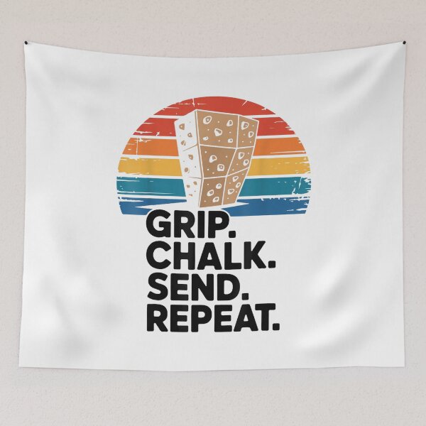 Item preview, Indoor Rock Climbing Life Chalk Wall Send Bouldering designed and sold by AndersonLFernan.