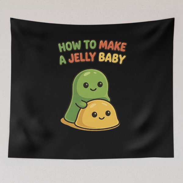 Item preview, How to Make a Jelly Baby designed and sold by TshirtsOnline-.