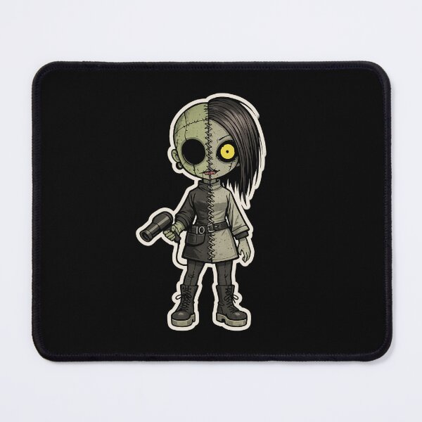 Item preview, Hair Stylist Zombie with Hair Dryer designed and sold by TheHollowEyeCo.