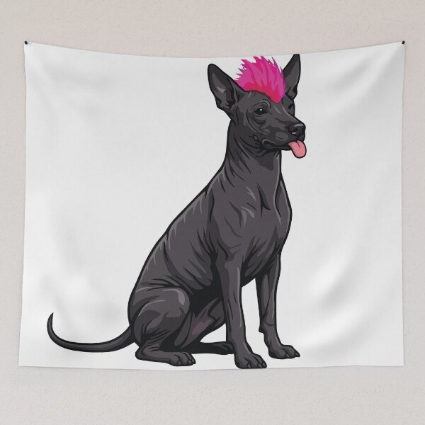 Item preview, Punk Rock Mohawk Xoloitzcuintli Mexican Hairless designed and sold by Petzzz.