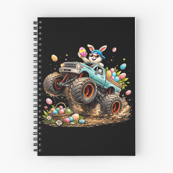 Item preview, Cool Easter Bunny Driving Monster Truck Hunting Eggs Spring Holiday Boy Graphic designed and sold by HarinDonreka.
