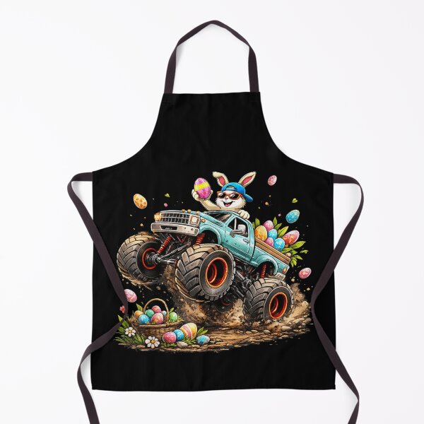 Item preview, Cool Easter Bunny Driving Monster Truck Hunting Eggs Spring Holiday Boy Graphic designed and sold by HarinDonreka.