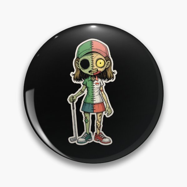 Item preview, Golfer Zombie Ready for the Green designed and sold by TheHollowEyeCo.