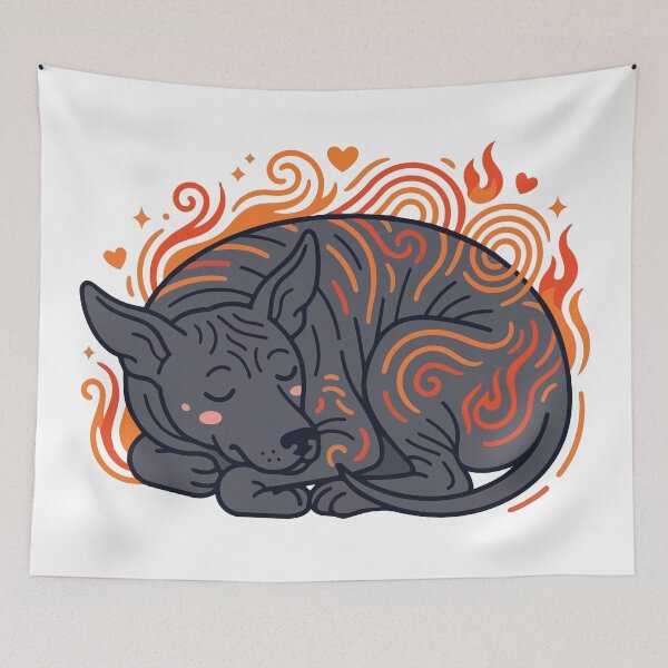 Item preview, The Living Heater Warm Xoloitzcuintli designed and sold by Petzzz.