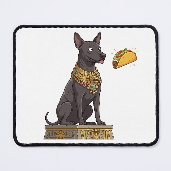 Item preview, Ancient Guardian Of The Snacks Xoloitzcuintli designed and sold by Petzzz.