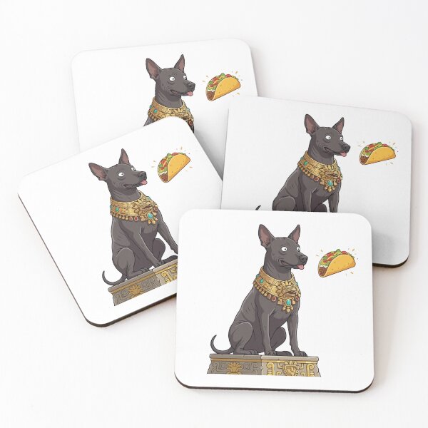 Item preview, Ancient Guardian Of The Snacks Xoloitzcuintli designed and sold by Petzzz.