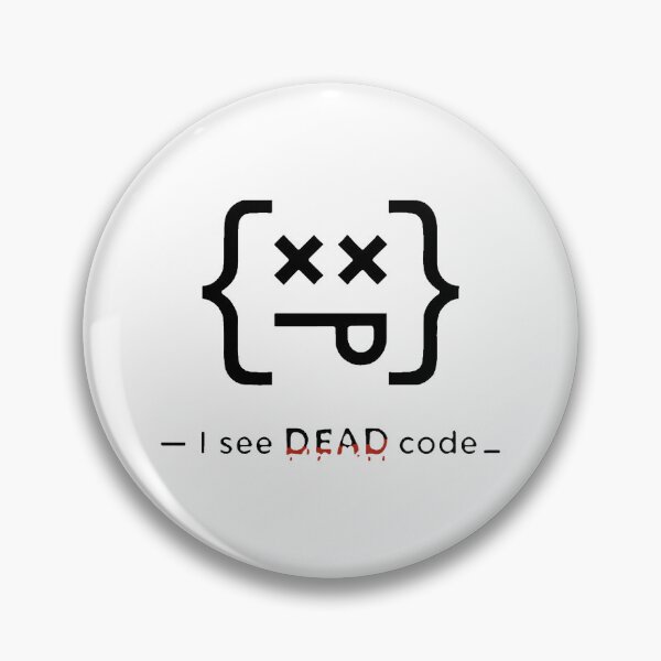 Item preview, I See Dead Code Funny Programmer Humor Sixth Sense Geek Gift designed and sold by Cat-butt-shirts.