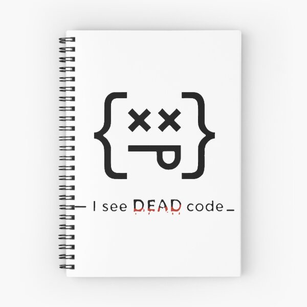 Item preview, I See Dead Code Funny Programmer Humor Sixth Sense Geek Gift designed and sold by Cat-butt-shirts.