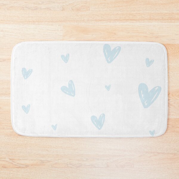 Item preview, Soft Pastel Blue Aesthetic Mini Hearts Pack designed and sold by Aesthetic Crew.