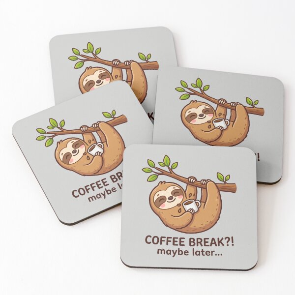 Item preview, COFFEE BREAK? I AM THE BREAK designed and sold by Tiny-roar-studio.