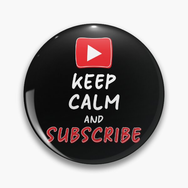 Item preview, Keep Calm and Subscribe designed and sold by Shiraufa.