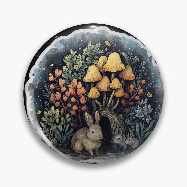Item preview, Whimsical Watercolor Rabbit Family designed and sold by kndzxf.