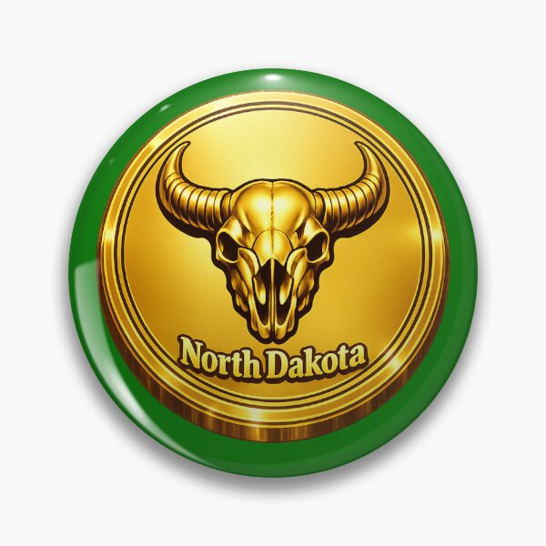 Item preview, North Dakota designed and sold by Broken Antler Designs .