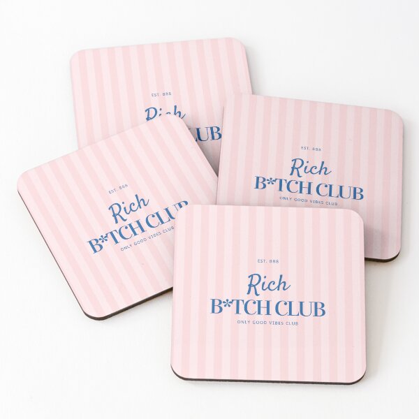 Item preview, Rich B*tch club retro statement design designed and sold by ZeloraArt.
