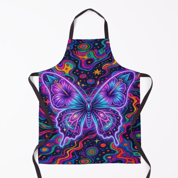 Item preview, Mystical Cosmic Butterfly: Luminous Neon Wings designed and sold by Siriusvibes.