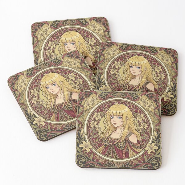 Item preview, Panty in the style of Mucha designed and sold by Solace Sparkles.