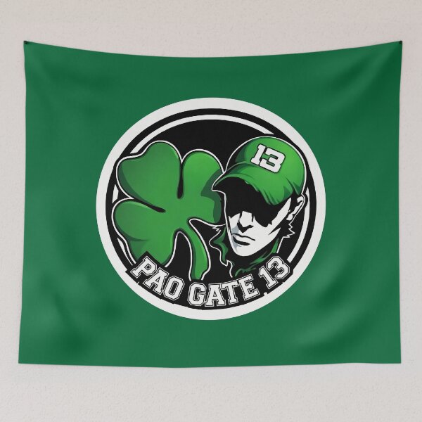Item preview, Gate 13 Ultras PAO Greece  designed and sold by canvasriddle.