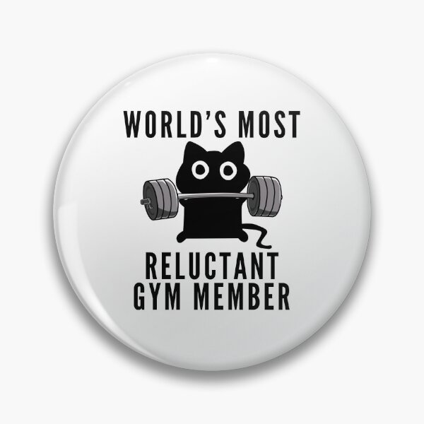 Item preview, World's Most Reluctant Gym Member designed and sold by HYPNK.