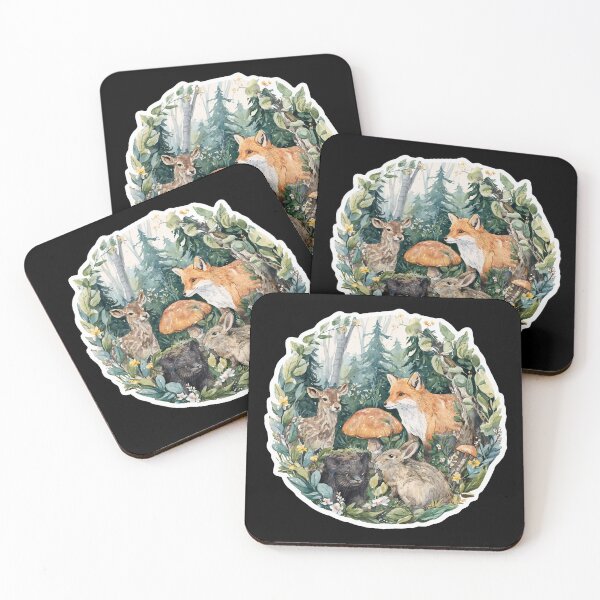 Item preview, Starry Night Evergreen Forest designed and sold by kndzxf.