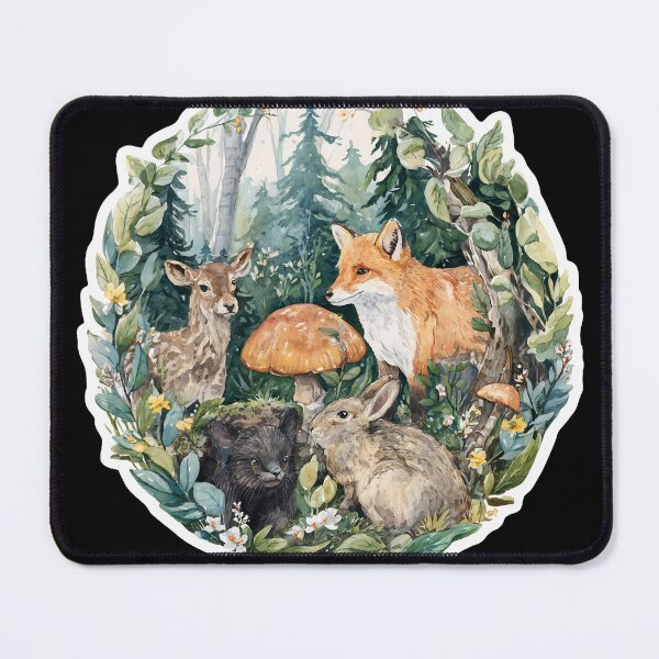 Item preview, Starry Night Evergreen Forest designed and sold by kndzxf.