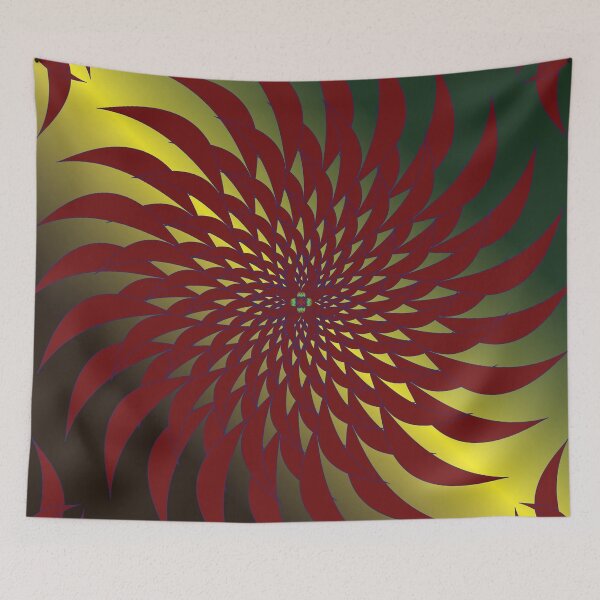 Item preview, Golden Light Spiral Energy Mandala designed and sold by OIL Pattern Design .