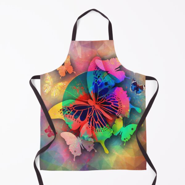 Item preview, Colorful Abstract Butterfly Splash – Vibrant Neon Wings Art designed and sold by ArtoryNest.