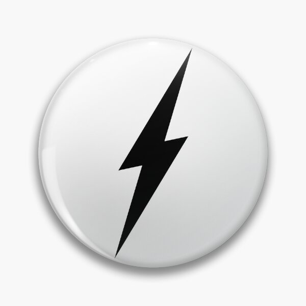 Item preview, Black Lightning Bolt designed and sold by The Common Tee.
