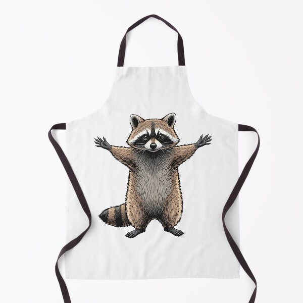 Item preview, Happy Raccoon with Arms Wide Open Wildlife   designed and sold by TeeARTHY.
