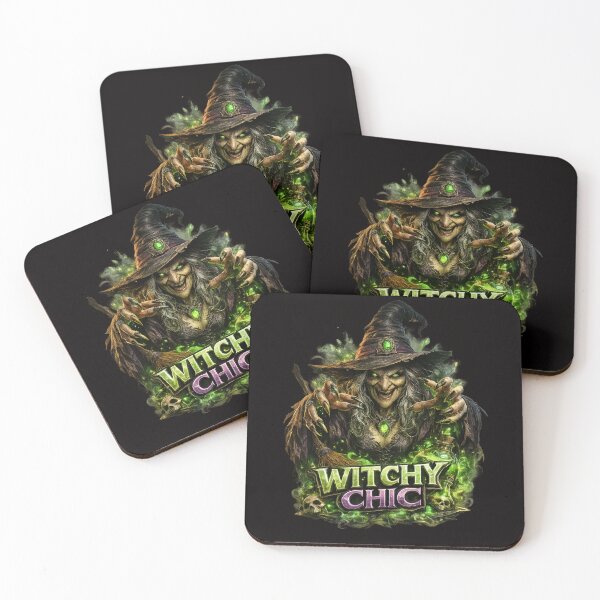 Item preview, Witchy Chic – Scary 3D Witch Funny Horror Design designed and sold by Tadeusz1.