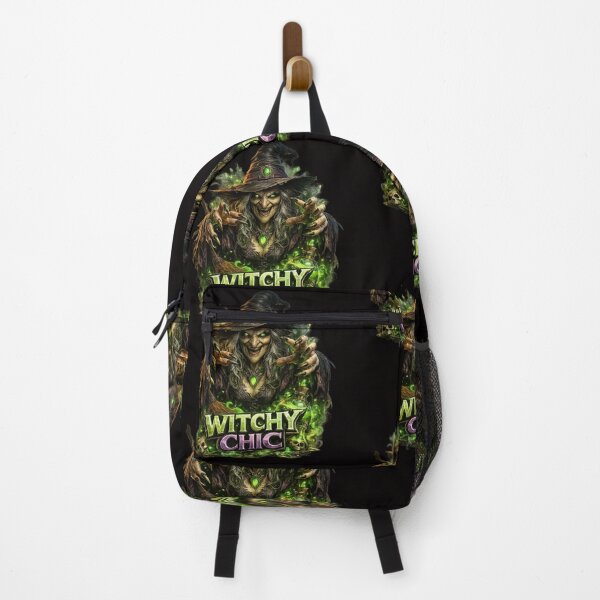 Item preview, Witchy Chic – Scary 3D Witch Funny Horror Design designed and sold by Tadeusz1.