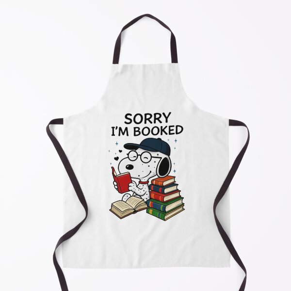 Item preview, Sorry I’m Booked Funny Book Lover Quote designed and sold by CleanDecor.