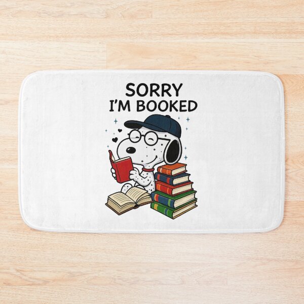 Item preview, Sorry I’m Booked Funny Book Lover Quote designed and sold by CleanDecor.