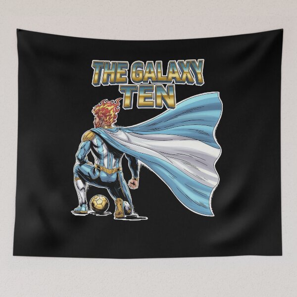 Item preview, The Galaxy Ten - Cosmic Football Playmaker Apparel Edition designed and sold by TOPXIKO Studios.