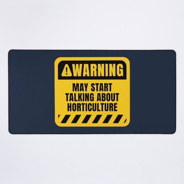Item preview, Funny Horticulture Warning Sign designed and sold by MaryAller.