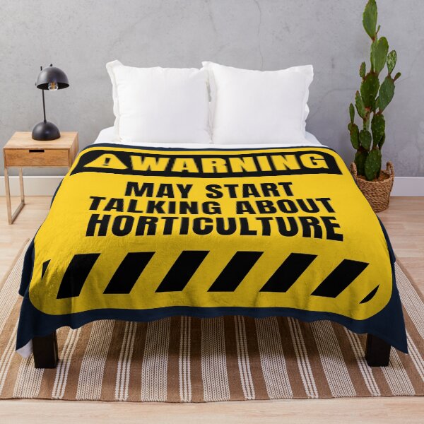 Item preview, Funny Horticulture Warning Sign designed and sold by MaryAller.