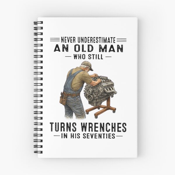 Item preview, Never Underestimate an Old Man Who Still Turns Wrenches designed and sold by SonnyZDavis.