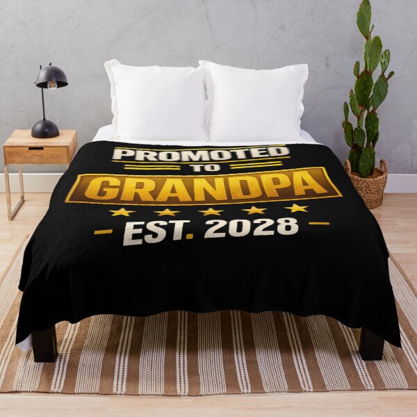 Item preview, Promoted to Grandpa 2028 Shirt – New Grandpa Gift, Pregnancy Announcement - Modern Design Grandpa Tee, First Time Grandpa Shirt designed and sold by TKOprintdesigns.