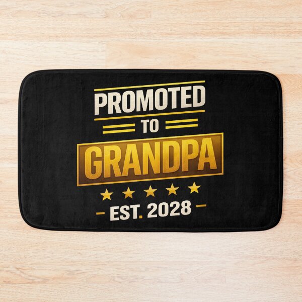 Item preview, Promoted to Grandpa 2028 Shirt – New Grandpa Gift, Pregnancy Announcement - Modern Design Grandpa Tee, First Time Grandpa Shirt designed and sold by TKOprintdesigns.