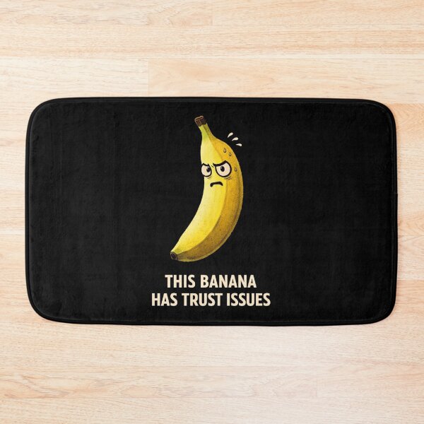 Item preview, This Banana Has Trust Issues Funny Absurd Food Design designed and sold by Tropivaro.