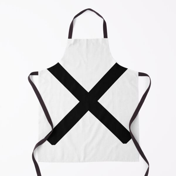 Item preview, Big Black X Cross Mark Bold Minimalist Streetwear designed and sold by Cat-butt-shirts.