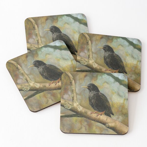 Item preview, Starling on a Tree designed and sold by ISEriksonartist.