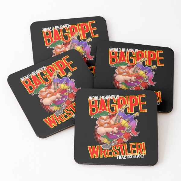 Item preview, World Champion BAGPIPE WRESTLER Frae Scotland! designed and sold by jimbairn.