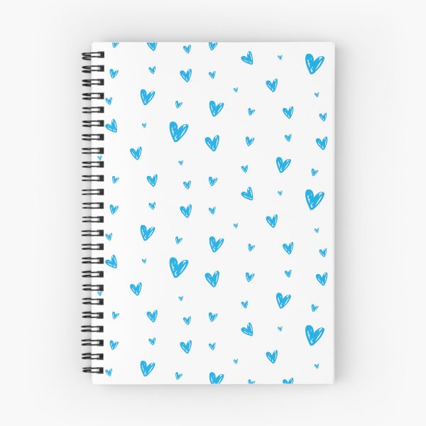 Item preview, Vivid Cerulean Blue Aesthetic Hand Drawn Mini Hearts Pack designed and sold by Aesthetic Crew.