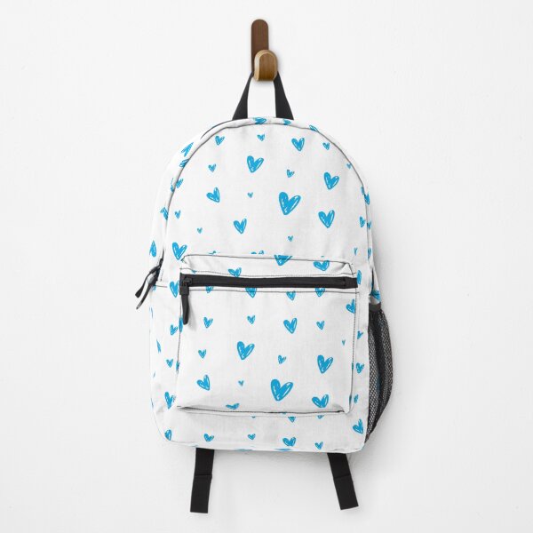 Item preview, Vivid Cerulean Blue Aesthetic Hand Drawn Mini Hearts Pack designed and sold by Aesthetic Crew.