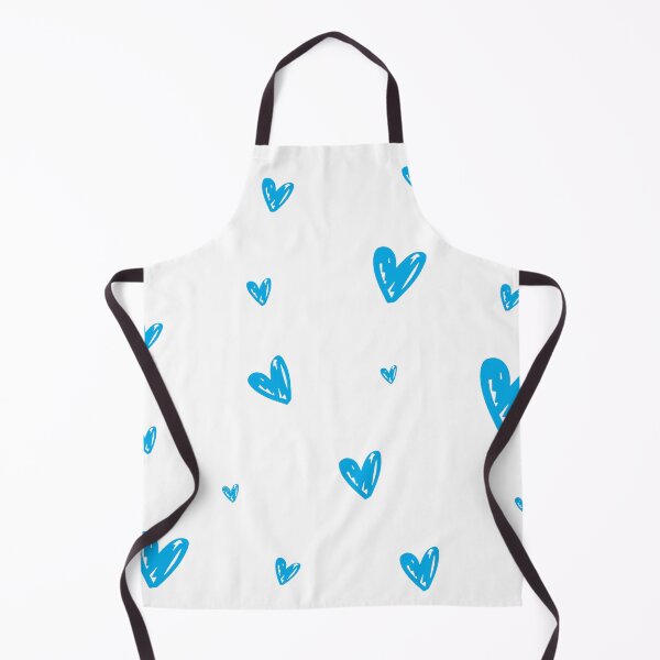 Item preview, Vivid Cerulean Blue Aesthetic Hand Drawn Mini Hearts Pack designed and sold by Aesthetic Crew.
