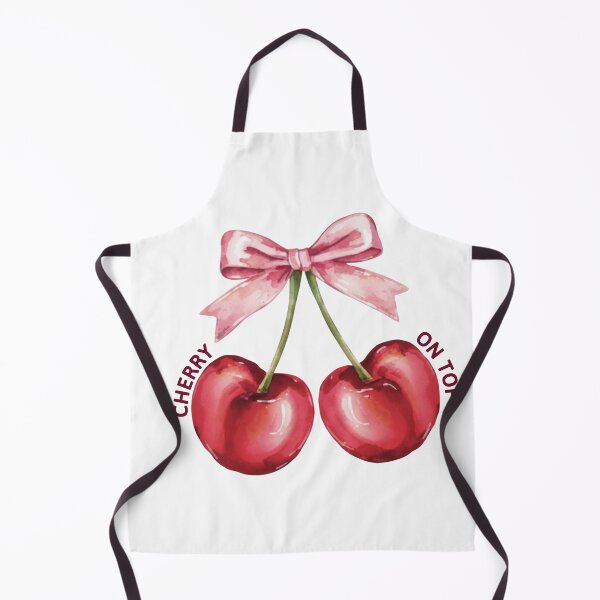 Item preview, Cherry on Top Aesthetic Design – Cute Fruit Illustration, Sweet Minimal Graphic Tee designed and sold by rosesandrose.