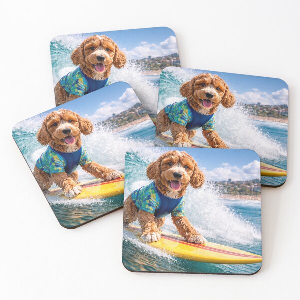 Item preview, Cockapoo Surfer at Bondi Beach designed and sold by Paul Thompson Photography.